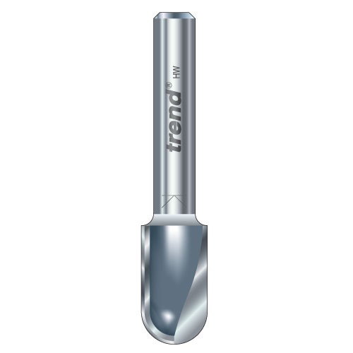 Trend 12/5X1/4TC Radius cutter 5mm radius shank 1/4"