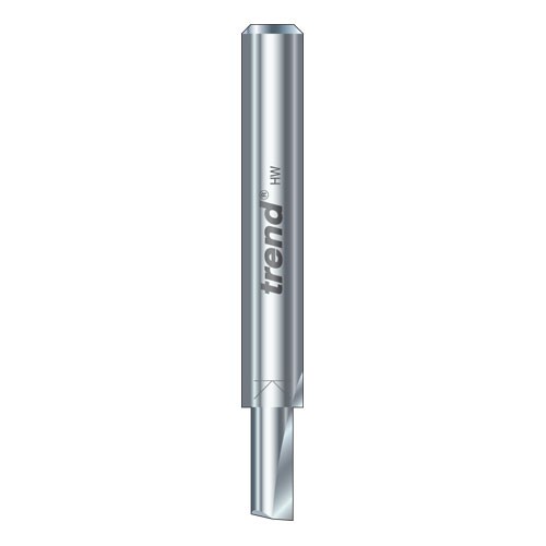 Trend 2/45X1/4TC Single flute cutter 5 mm diameter