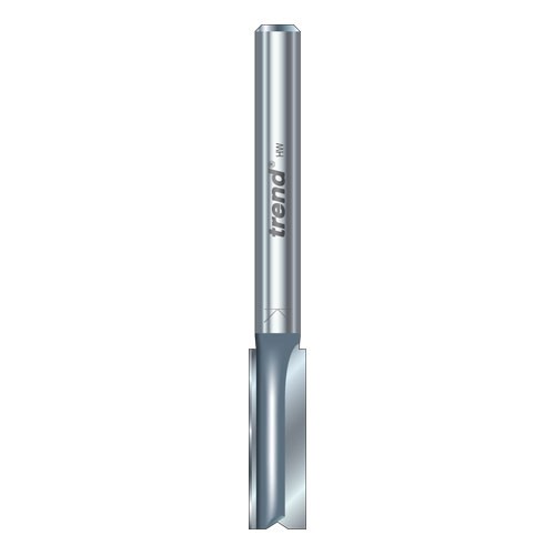 Trend 3/41X1/4TC Two flute cutter 8 mm diameter OL 57mm shank 1/4"