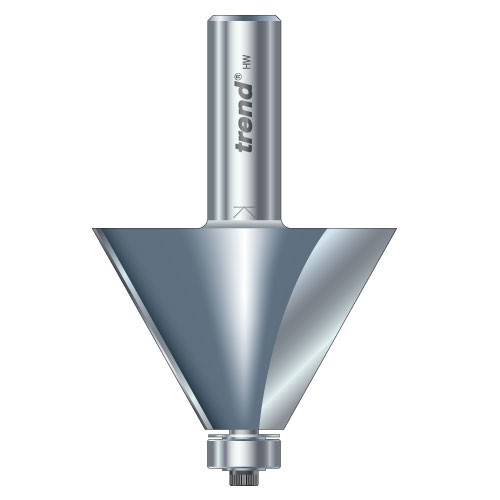 Trend 46/107X1/2TC Bevel cutter Dia 42mm