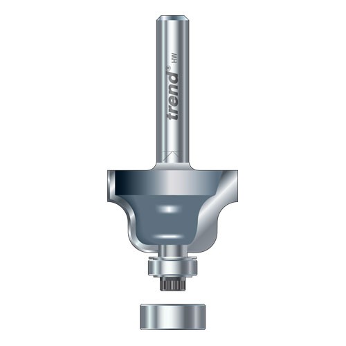 Trend 46/240X1/4TC Bearing guided ogee cutter dia 34.9mm shank 1/4"