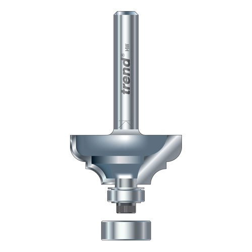 Trend 46/30X1/2TC Bearing guided classic cutter Dia 29mm Shank 1/2"