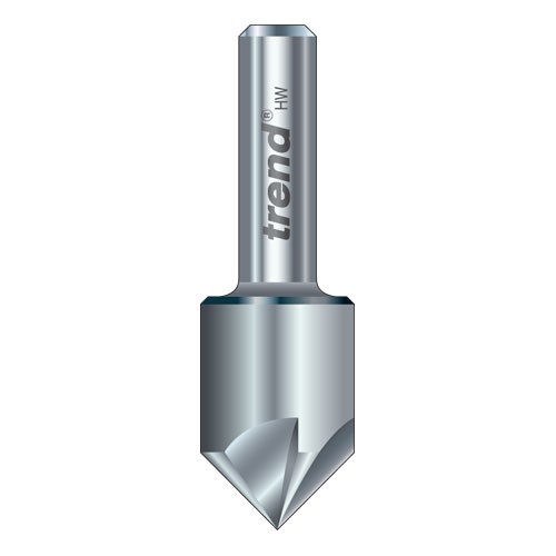 Trend 49/70X1/4HSS Rose countersink 12.5mm countersink