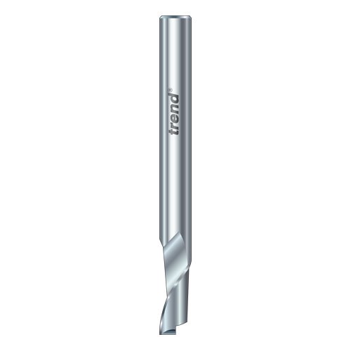Trend 50/03X1/4HSSE Helical plunge cutter 3 mm diameter OL 60mm