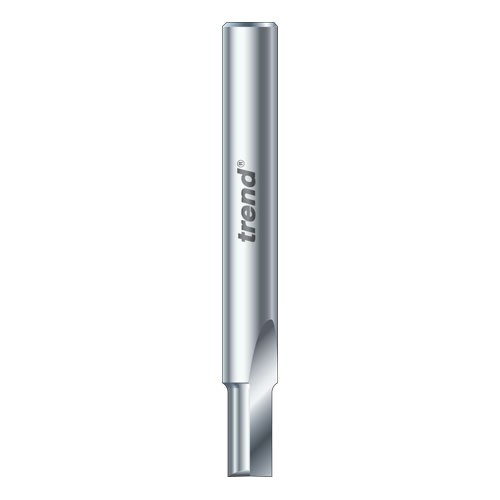 Trend 55/1X1/4HSS Aluminium & plastic cutter 6.3 mm dia Shank 1/4"