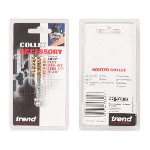 Trend CB/KIT Collet brush kit 4 brush Sizes