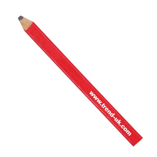 Trend PENCIL/CR/3 Carpenters pencils red medium 3 pacK