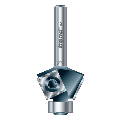 Trend RT/31X1/4TC Rota-Tip guided bevel trimmer 24 mm diameter
