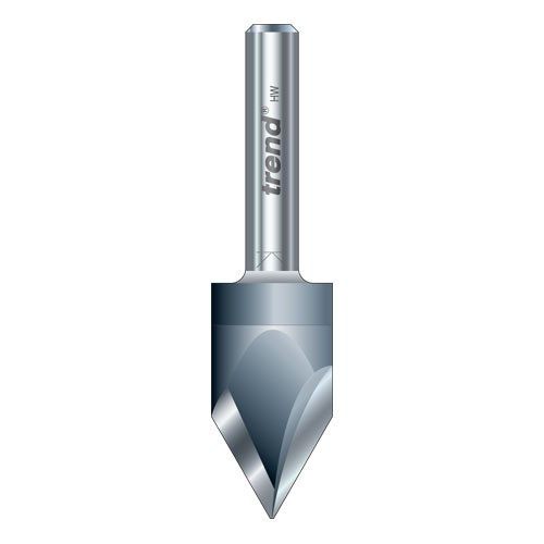 Trend S11/11X1/4STC Solid Carbide triple flute engraver