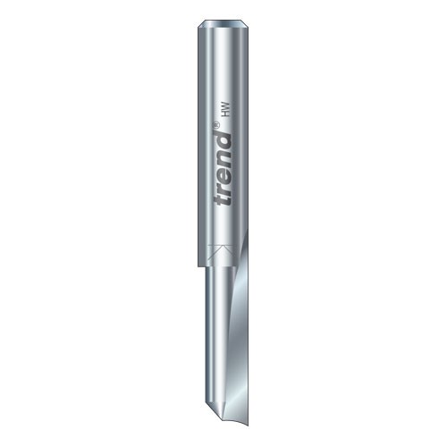 Trend S2/6X1/4STC Single flute cutter dia 6.3mm shank 1/4" C 10mm