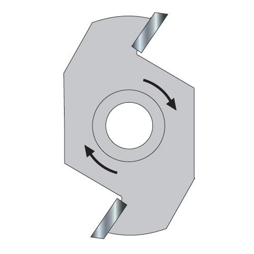 Trend 34/41TC Slotter 10mm kerf 1/4 bore