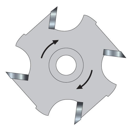 Trend 34/110TC Slotter 5mm kerf M12mm bore