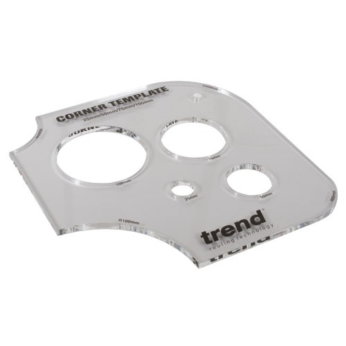 Trend TEMP/COR/A Template corner hole