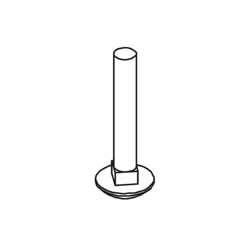 Trend WP-CRTMK3/39 Coach bolt UNC 5/16x2" male b/fence CRT/MK3