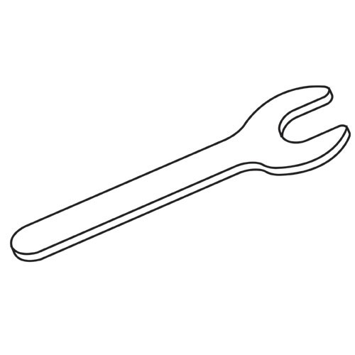 Trend WP-CRTMK3/51 Spanner pressed steel 10mm A/F CRT/MK3