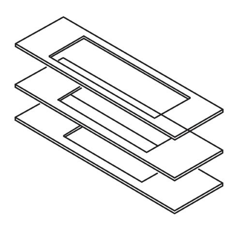 Trend WP-LOCK/T/SET Lock template set (16 pieces)