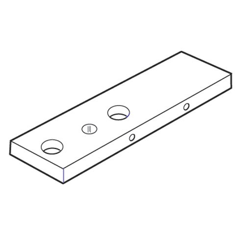 Trend WP-SMP/22 Comb assembly stop end 3 hole