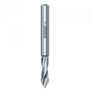 Trend 64/05X1/4TC Through hole drill 5mm dia x 37mm flute