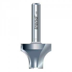 Trend 7/50X1/4TC Sash bar ovolo joint cutter 10mm radius dia 22mm