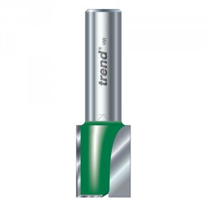 Trend C024X1/4TC Two Flute Cutter 14.3mm dia OL 68.5mm shank 1/4"