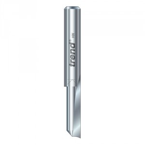 Trend S2/6X1/4STC Single flute cutter dia 6.3mm shank 1/4" C 10mm