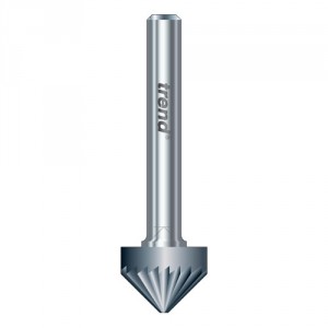 Trend S49/5X1/4STC Solid carbide burr (standard) countersink