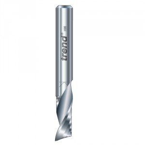 Trend S55/22X1/4STC Aluminium single flute upcut spiral 6.3x15.9mm