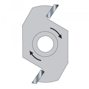 Trend 34/33TC Slotter 8mm kerf 1/4 bore