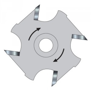 Trend 34/40TC Slotter 10mm kerf 12mm bore dia 50mm