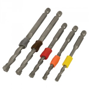 Trend SNAP/MD2/SET Snappy masonry drill 5pc depth band