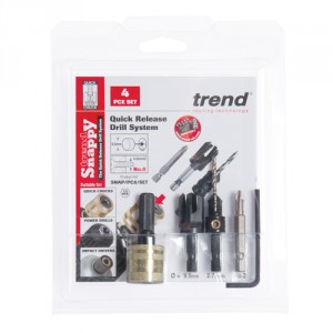 Trend SNAP/PC12/SET Snappy plug cutter No 12 screw set