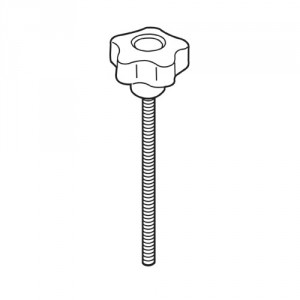 Trend WP-CDJ/05 Clamp knob male M8 x 80mm