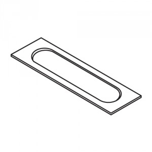 Trend WP-LOCK/A/T31 LOCK/JIG/A template 22mm x 224mm rounded ends