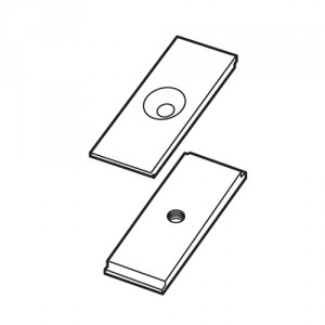 Trend WP-LOCK/B/03 Alloy stop two part for LOCK/JIG/B