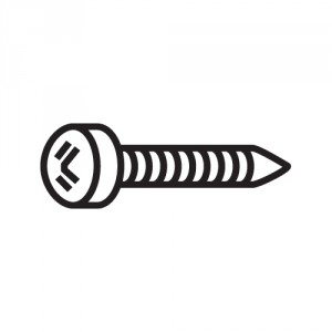 Trend WP-T31/003 Screw self tapping pan 4mmx25mm torx T31