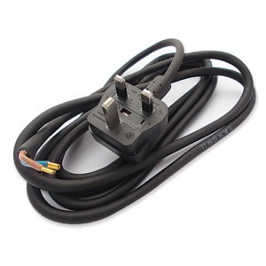 Trend WP-T5/023 Cable 2 core with plug UK 240V T5