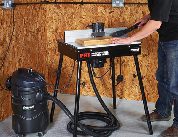 Control shop dust, workshop or household dust extraction and collection