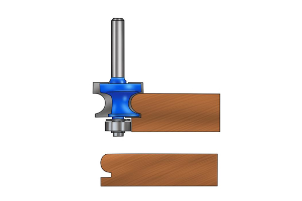 Cutting with a Guide Bearing