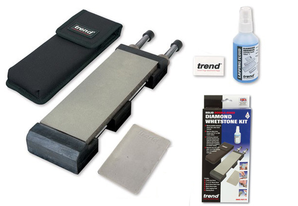 Whetstone diamond sharpening kits from Trend UK