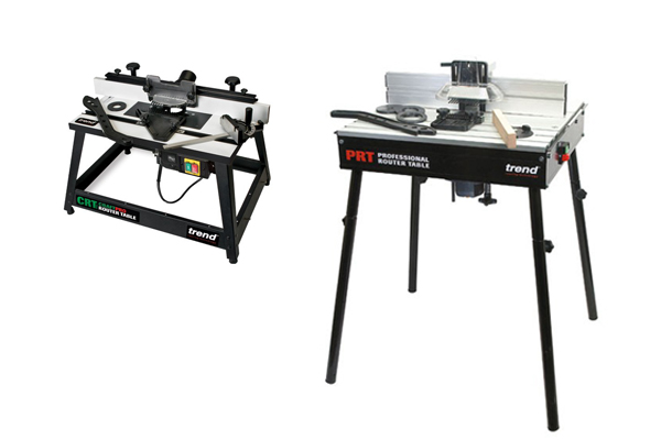 Pre-built router table, router table accessories: router fence, bit guard, T-track and mitre slot