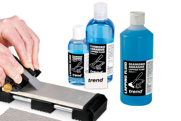 Lapping fluid for diamond sharpening stones