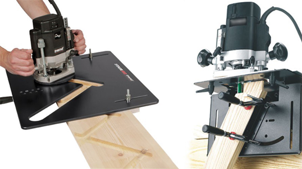 Router jigs. Routing with a jig for easy cutting