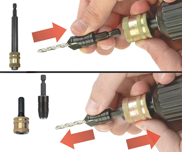 Quick Chuck for changing tooling as fast as possible