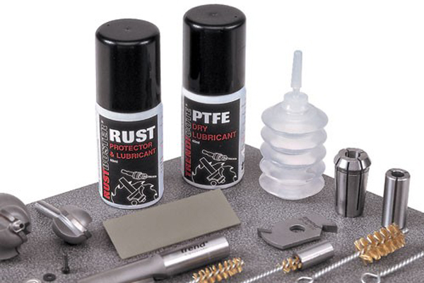 Cleaning your router cutter or router bit and collect