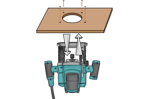 Insert plate, inserting rings, starting pin, insert wrench