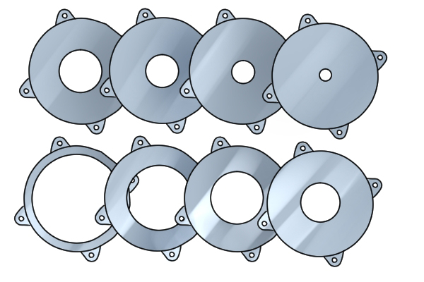 Snap-in insert ring, insert ring held in insert plate by magnet