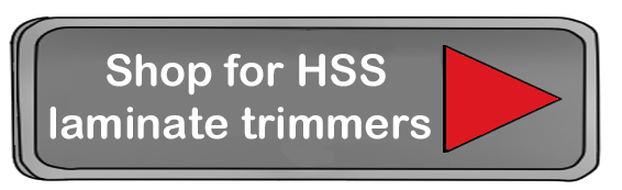 HSS laminate pierce and trim router cutters