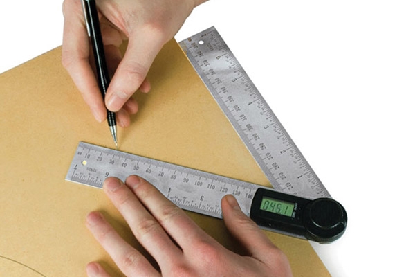 Image of a Trend branded digital angle rule for measuring angles accurately 