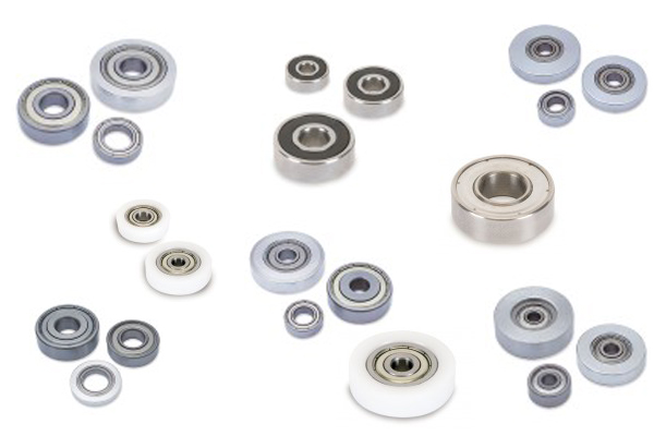 Bearing guides for router cutters and router bits
