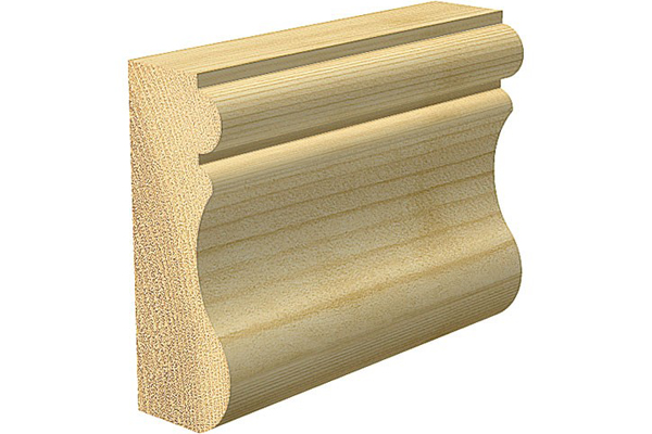 Bolection moulding can be cut with a router cutter or router bit